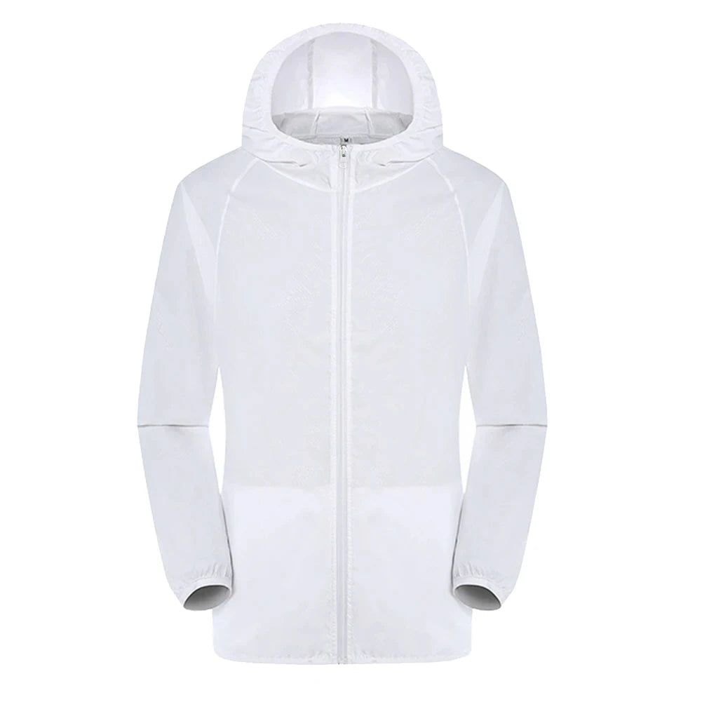 Trench Coat Men, Waterproof, Long Length with Hood | Outdoor Feature 3