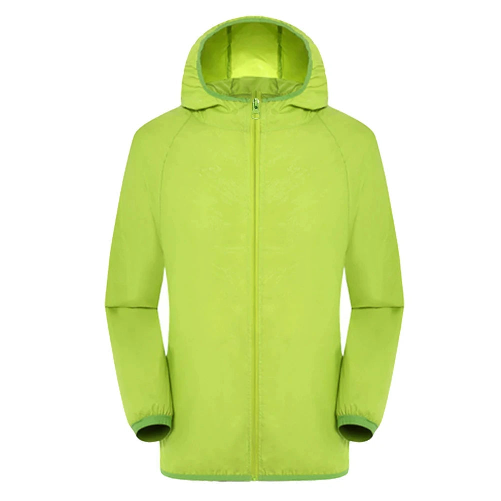 Trench Coat Men, Waterproof, Long Length with Hood | Outdoor Feature 4