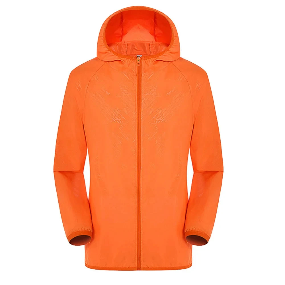 Trench Coat Men, Waterproof, Long Length with Hood | Outdoor Feature 6