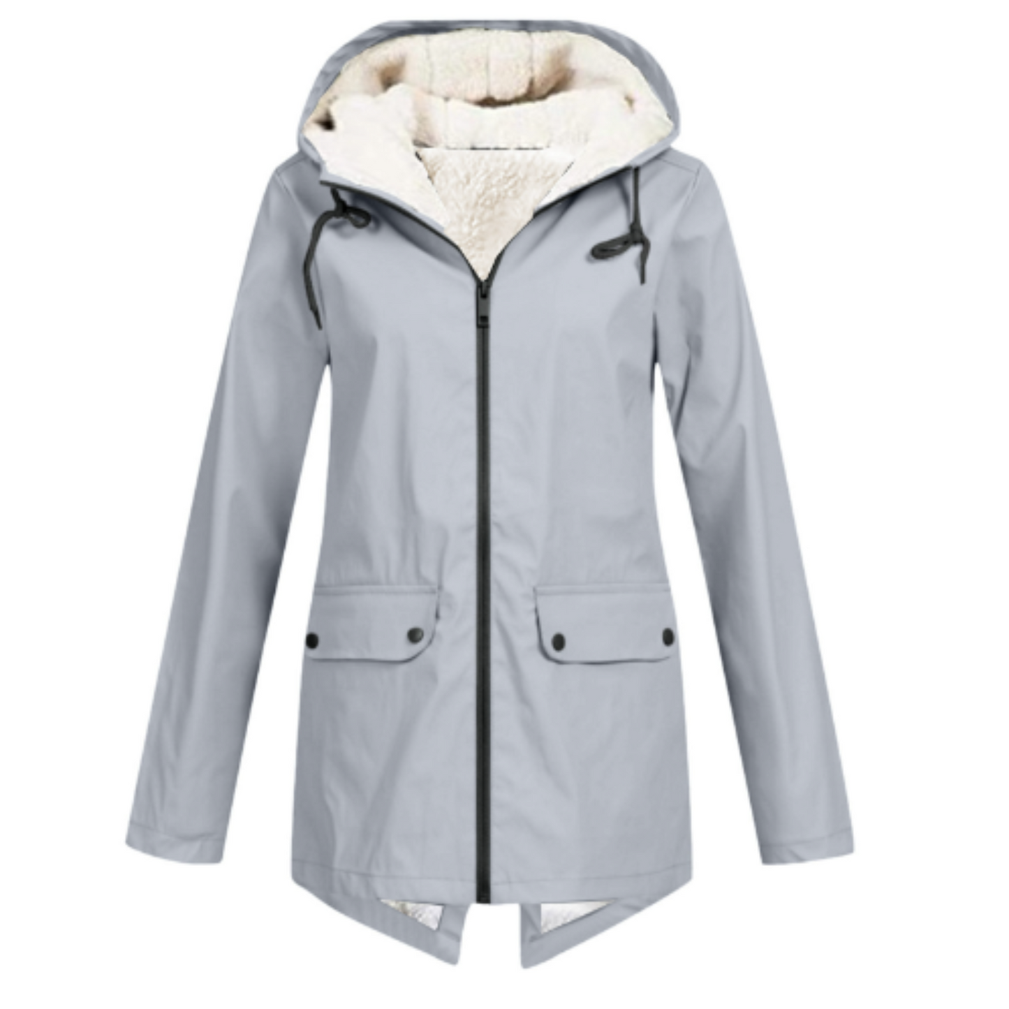 Trench Coat for Men & Women | Water-Resistant, Hooded | Winter 1