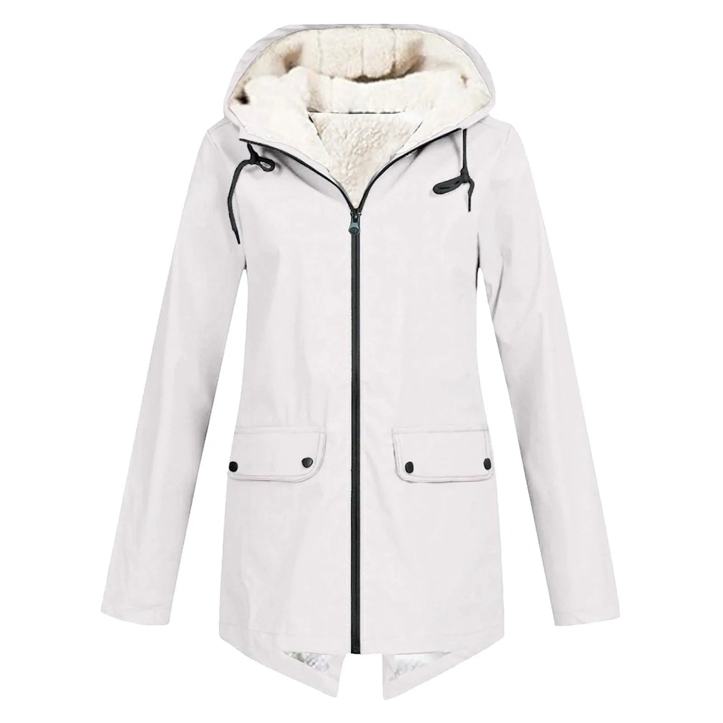 Trench Coat for Men & Women | Water-Resistant, Hooded | Winter 4
