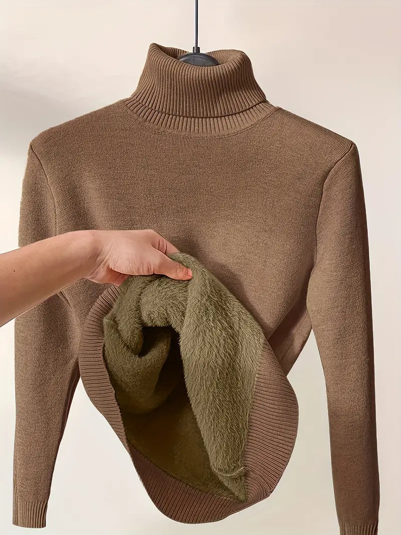 Turtleneck Sweater for Men | High Collar, Straight Cut | Winter 0