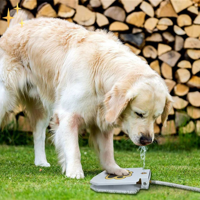 Automatic Dog Water Fountain – Step-On Toy for Large, Medium, Small Dogs