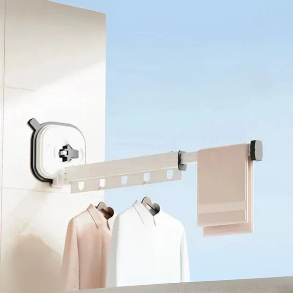 Retractable Clothes Drying Rack – Space-Saving, Adjustable, Portable Solution
