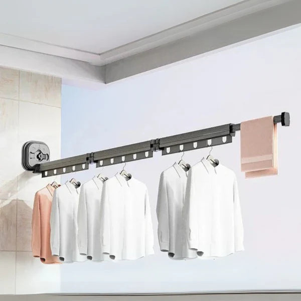 Retractable Clothes Drying Rack – Space-Saving, Adjustable, Portable Solution