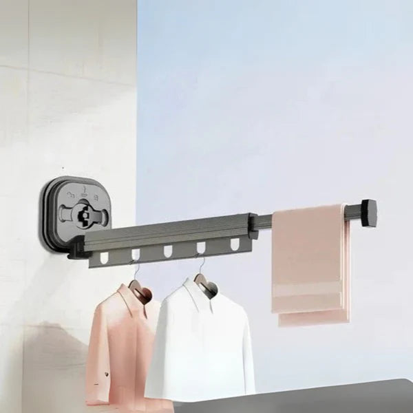 Retractable Clothes Drying Rack – Space-Saving, Adjustable, Portable Solution