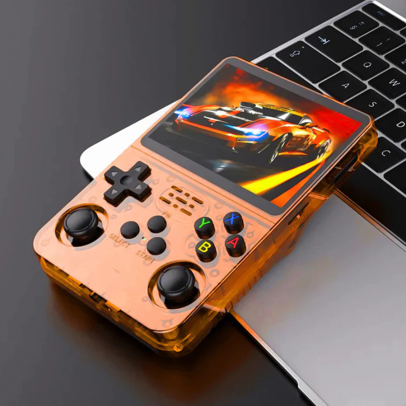 Retro Handheld Gaming Console – Classic Games, HD Screen, Rechargeable