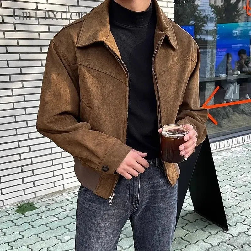 Vintage Jacket for Men | Winter | Brown2