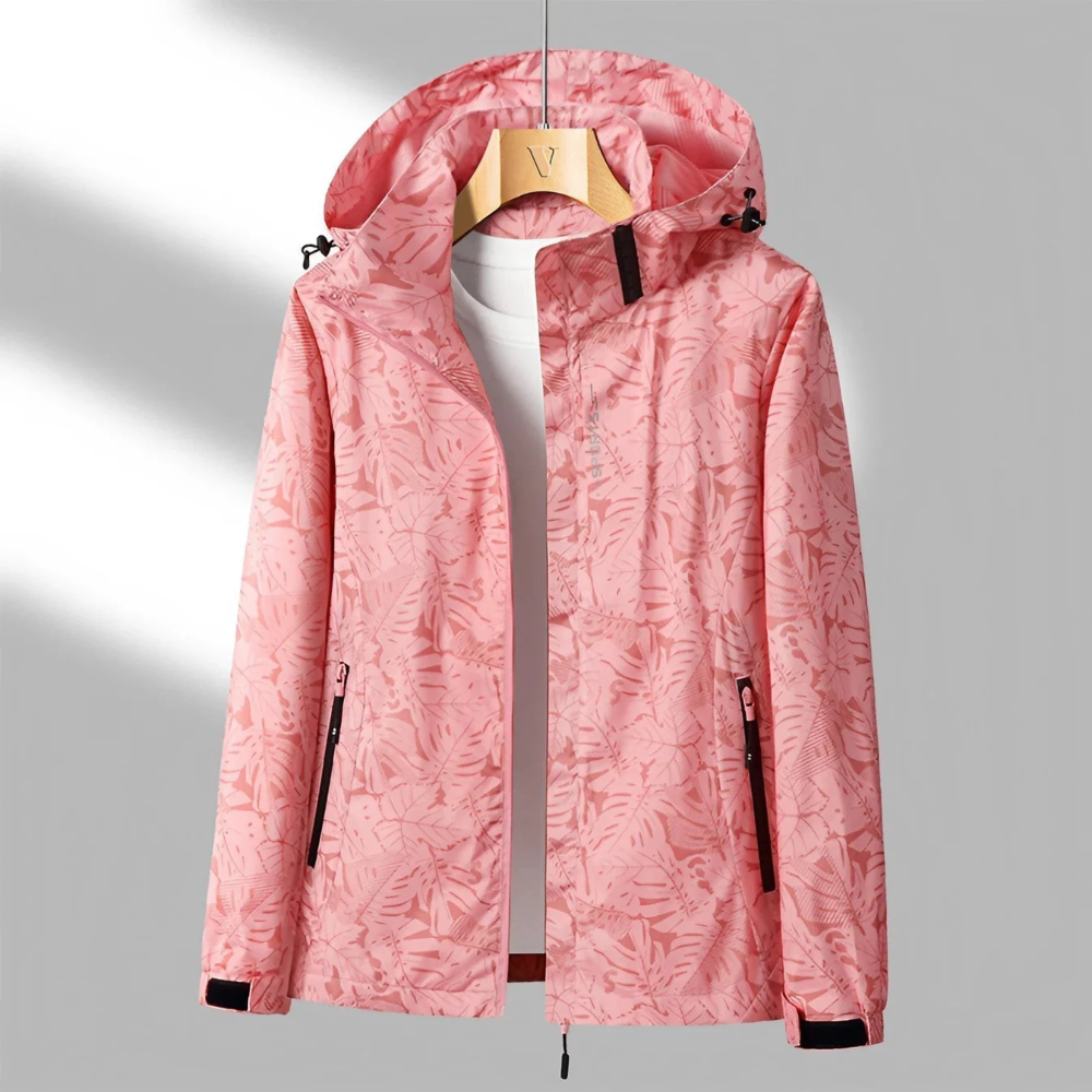 Waterproof Jacket for Women | Lightweight, Windproof | Pink