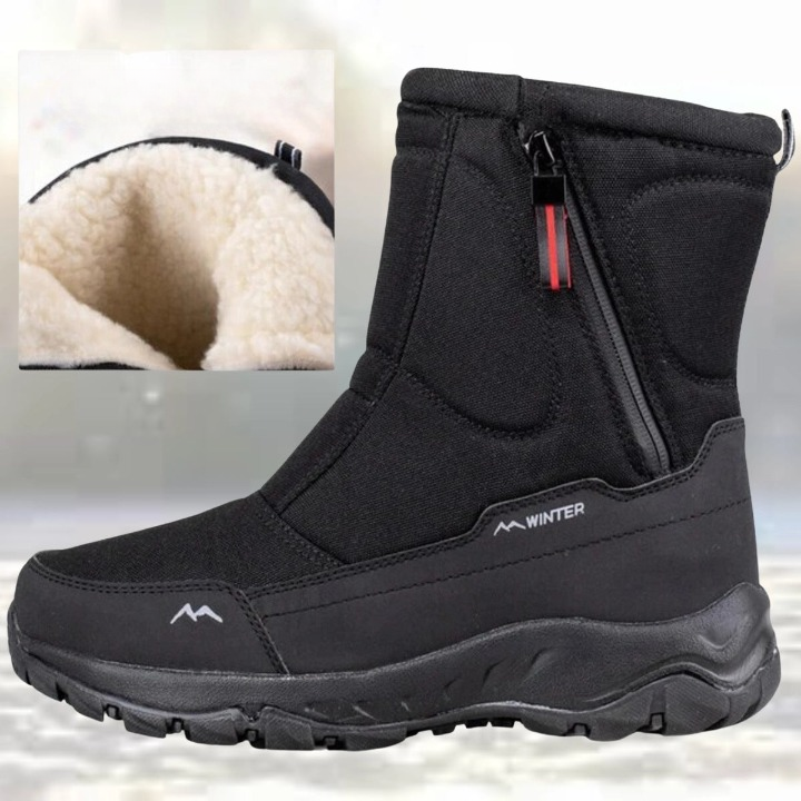 Winter Boots for Men & Women | Insulated, Waterproof | Black