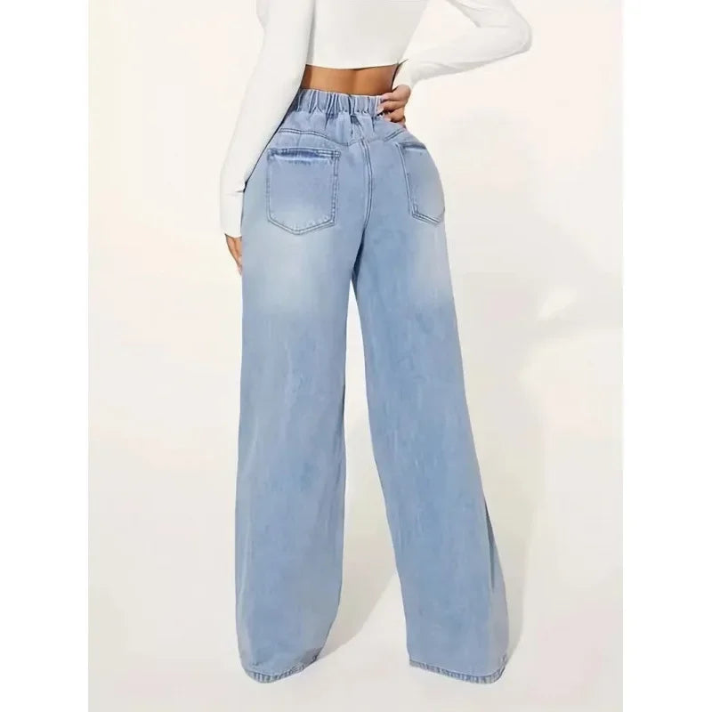 Women's Baggy Jeans, High Waist | Relaxed Fit 4