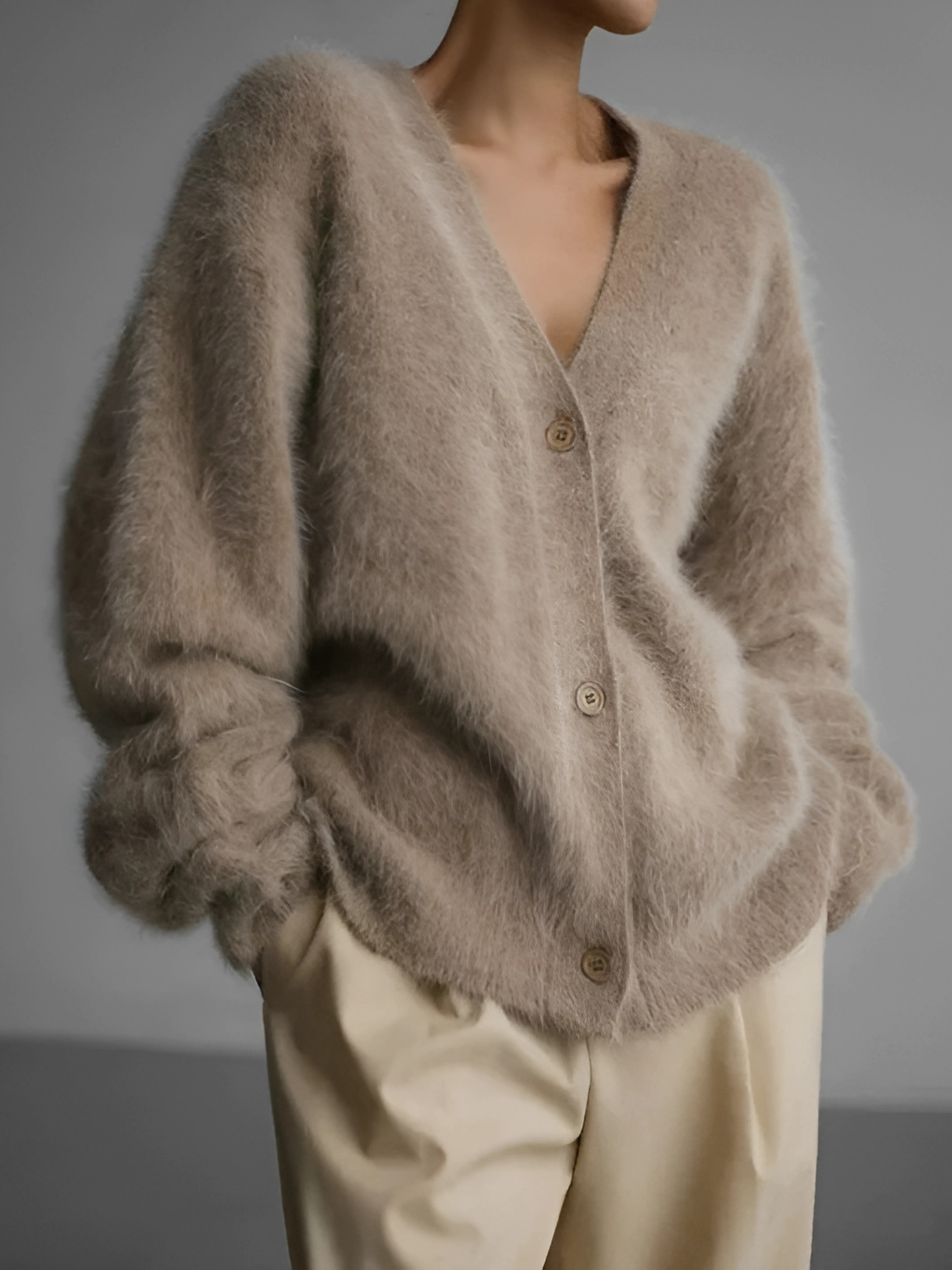 Women's Long Cardigan | Knitted, Regular Fit 0