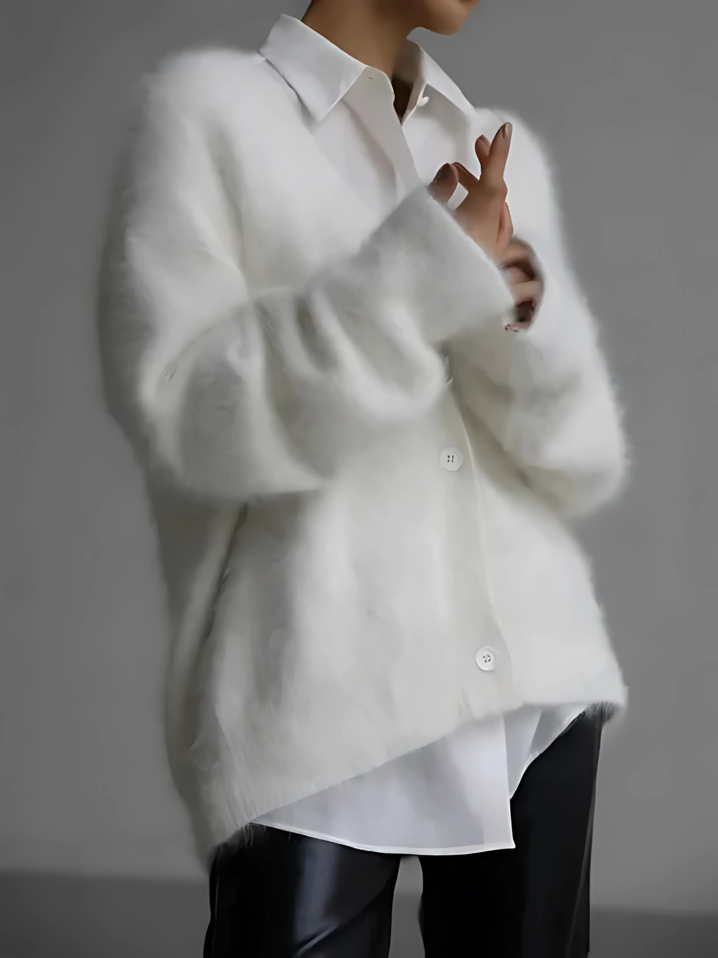 Women's Long Cardigan | Knitted, Regular Fit 2