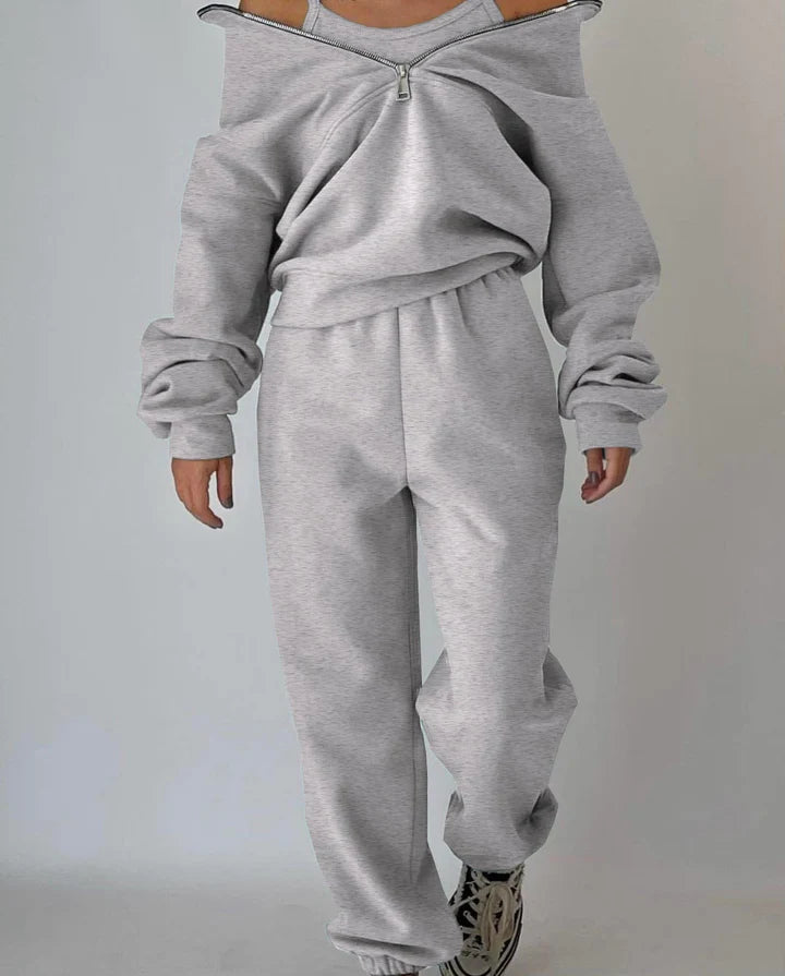 Women's Luxe Comfort Home Suit – Stylish & Cozy Loungewear