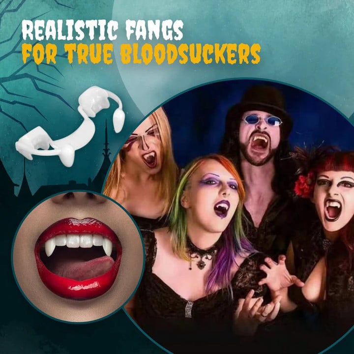 Retractable Vampire Fangs