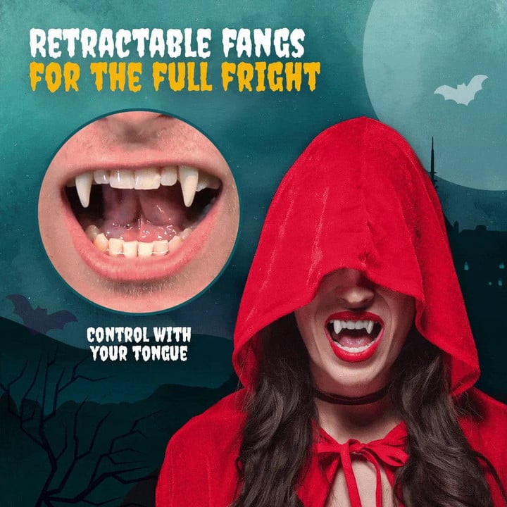 Retractable Vampire Fangs