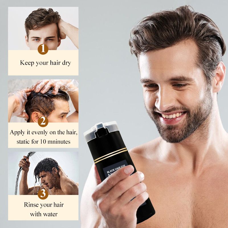 Instant Hair Dye Shampoo