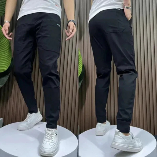 Men's Stretch Cargo Pants – Multi-Pocket Tactical Joggers for Outdoor Wear