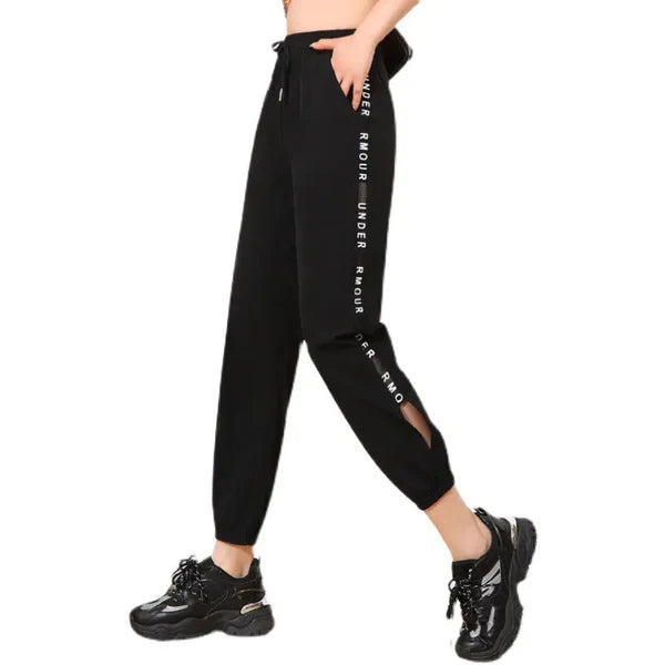 Women's Cool Mesh Sports Pants – Breathable, Lightweight Workout Leggings