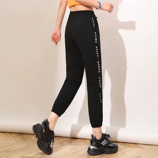 Women's Cool Mesh Sports Pants – Breathable, Lightweight Workout Leggings