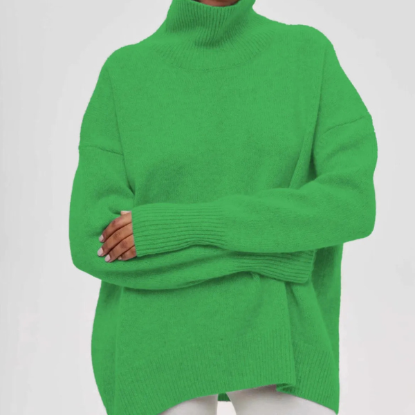 Turtleneck Sweater for Women | Casual Fit | Winter