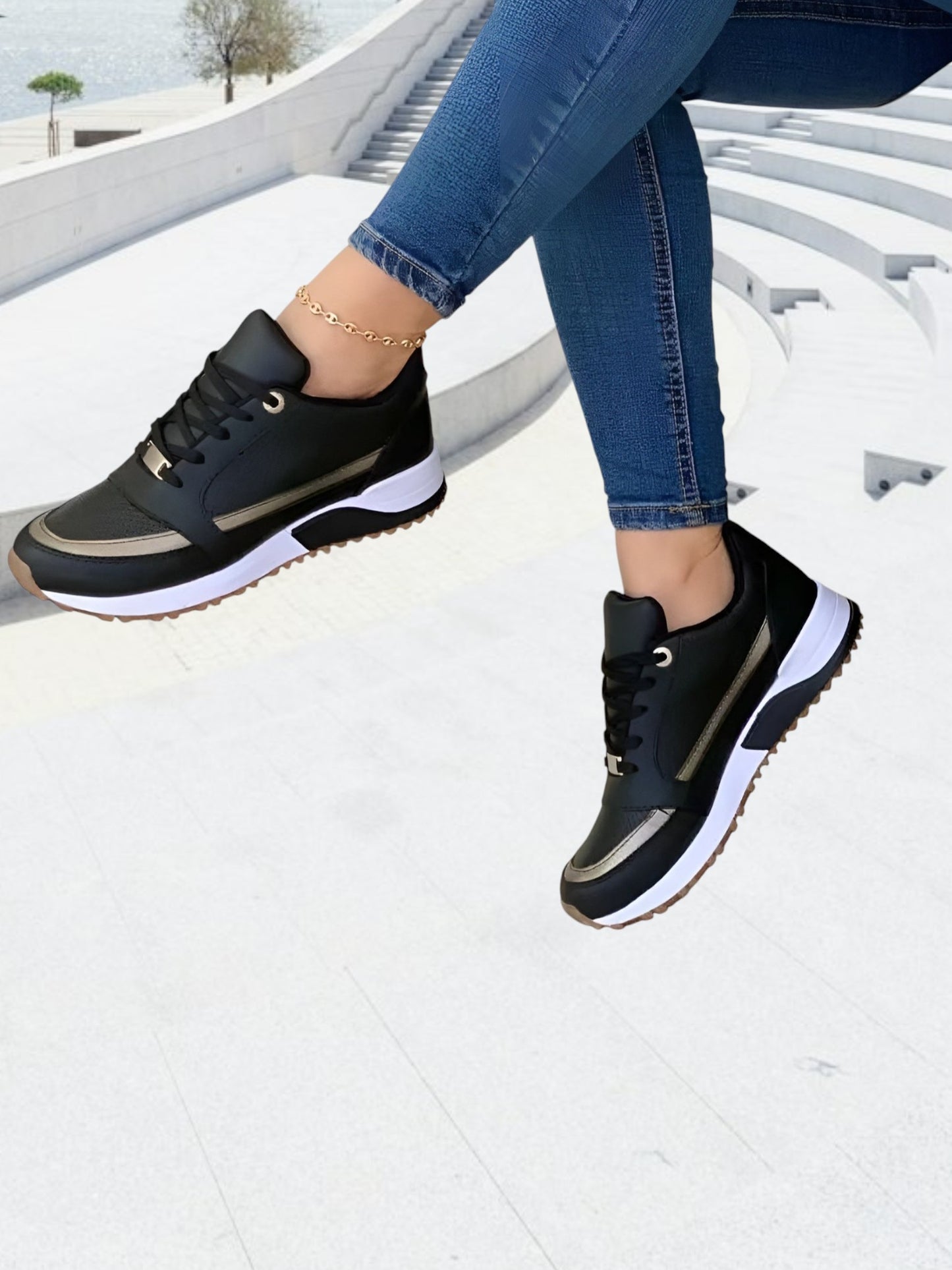 Jordis| Comfortable Orthopedic Sneakers with Advanced Gel Technology and Non-Slip Sole