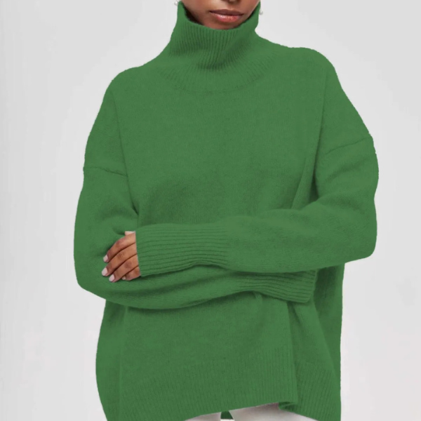Turtleneck Sweater for Women | Casual Fit | Winter