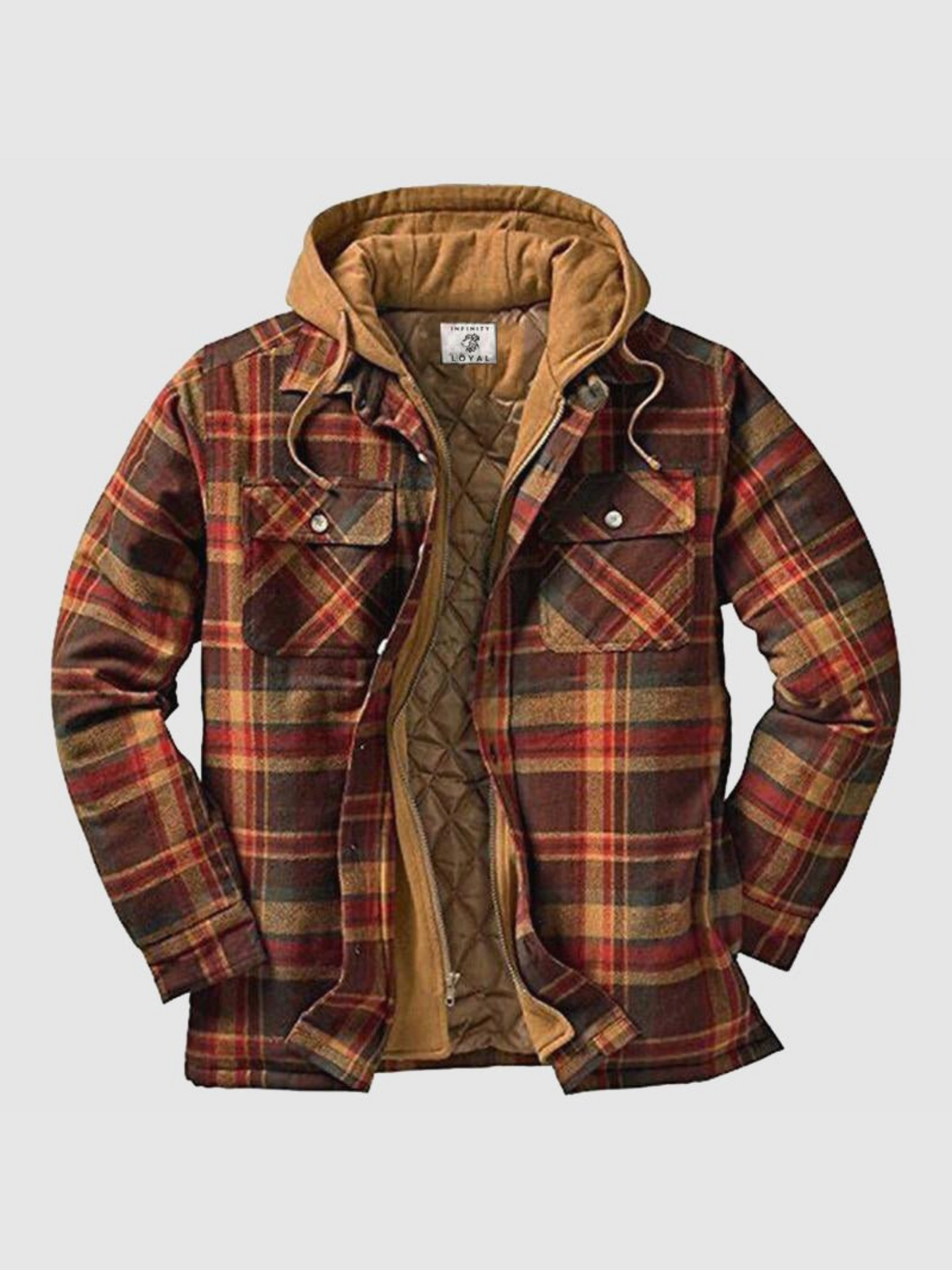 Checkered Jacket for Men| Relaxed Fit