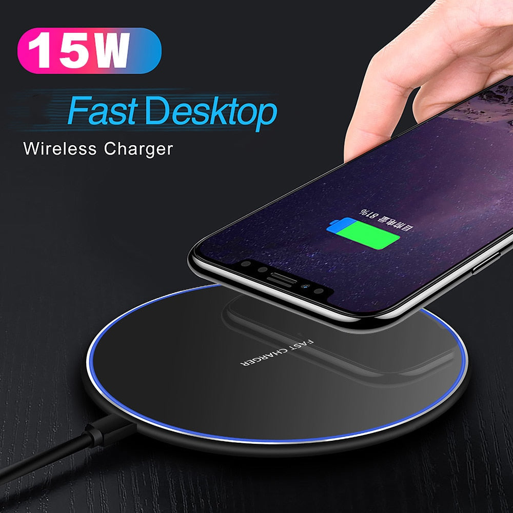 30W Fast Wireless Charging Pad | Premium USB-C Charging Cable MagSafe Charger for Apple iPhone, Samsung & Android - Fast Wireless Charging Pad 6