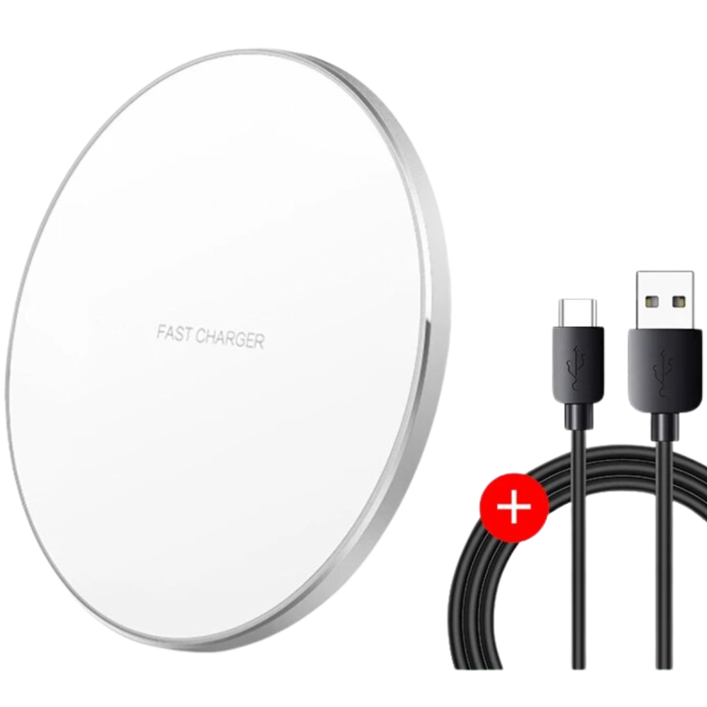 30W Fast Wireless Charging Pad | Premium USB-C Charging Cable MagSafe Charger for Apple iPhone, Samsung & Android - Fast Wireless Charging Pad 9
