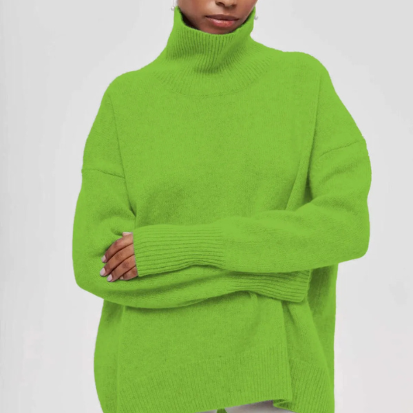 Turtleneck Sweater for Women | Casual Fit | Winter