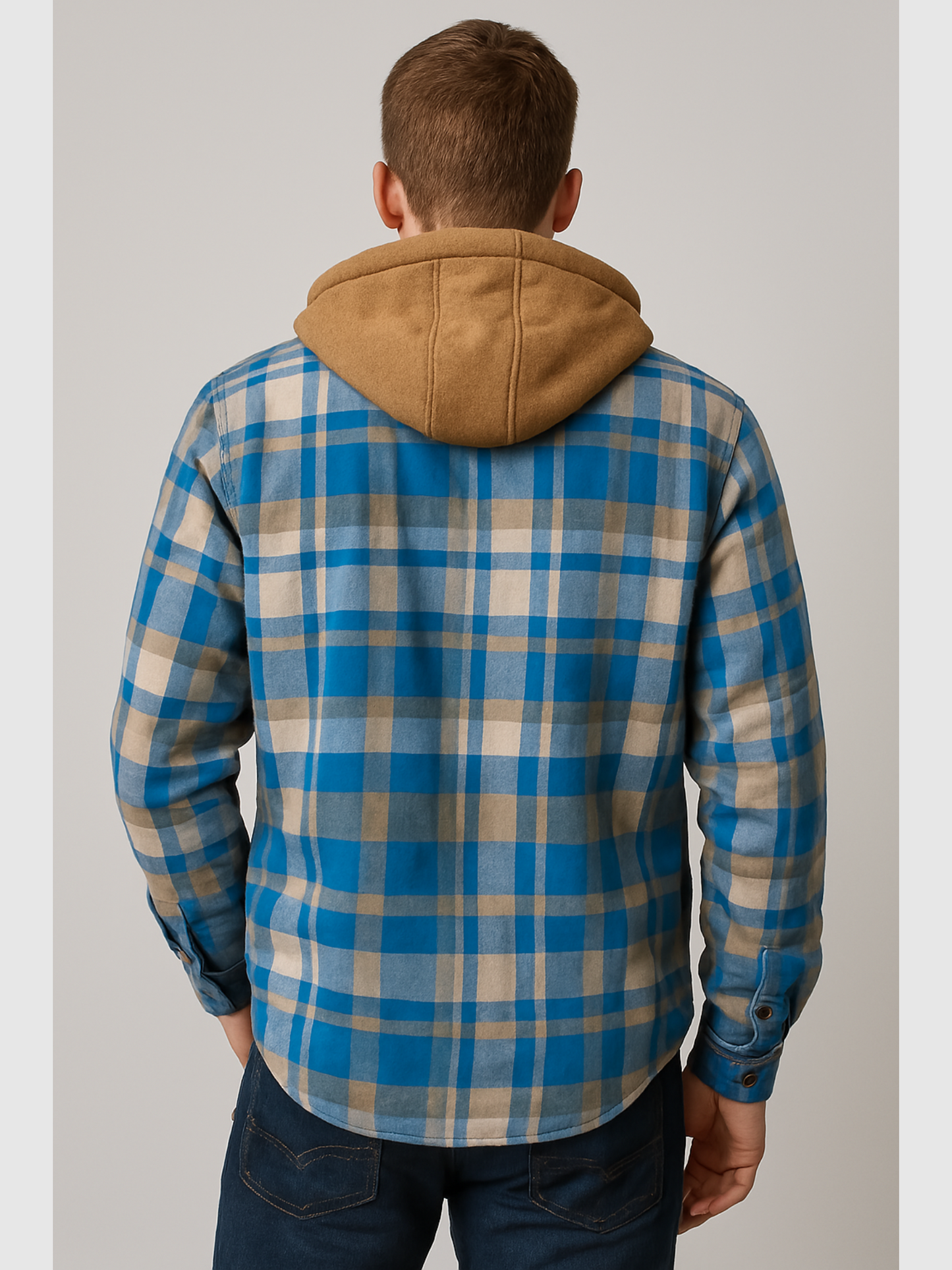 Checkered Jacket for Men| Relaxed Fit