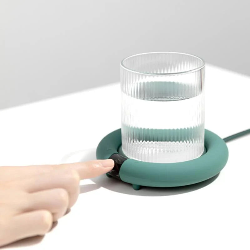 Electric Coffee Mug Warmer – Temperature Control for Hot Drinks & Coffee