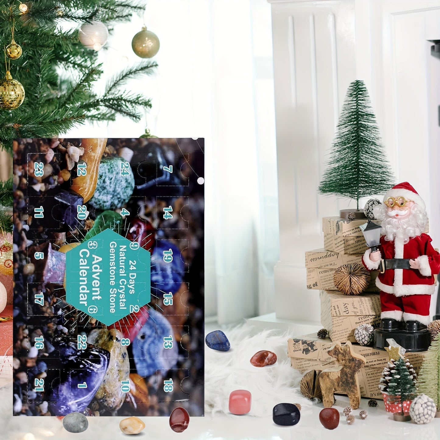 Advent Calendar for Children | Educational Discovery | Blue