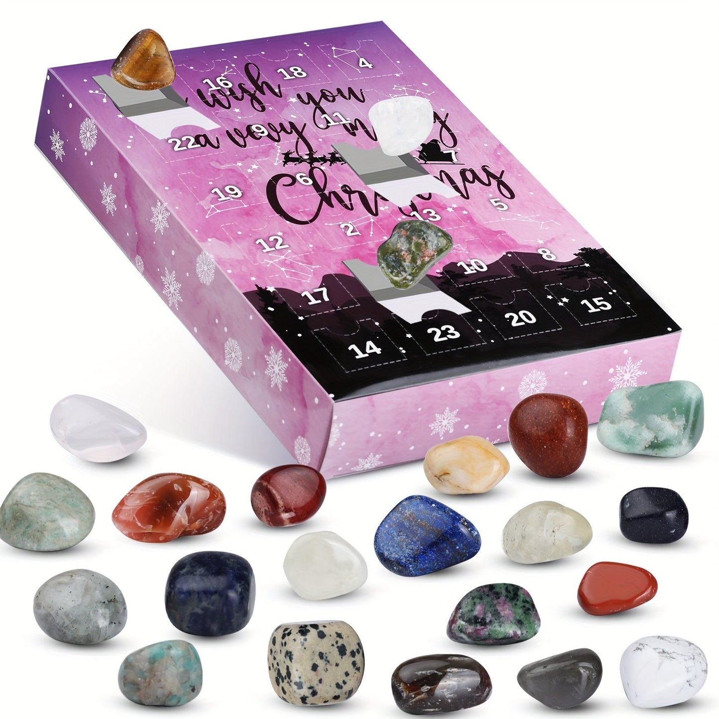 Advent Calendar for Children | Educational Discovery | Pink1