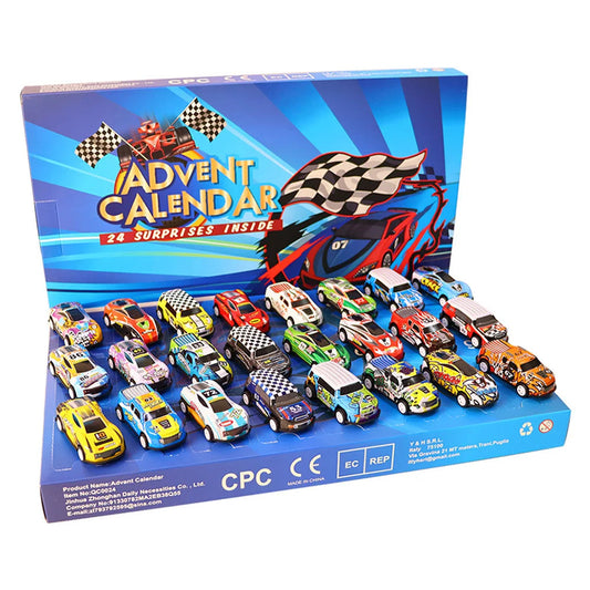 Advent Calendar for Kids | 24 Toy Cars