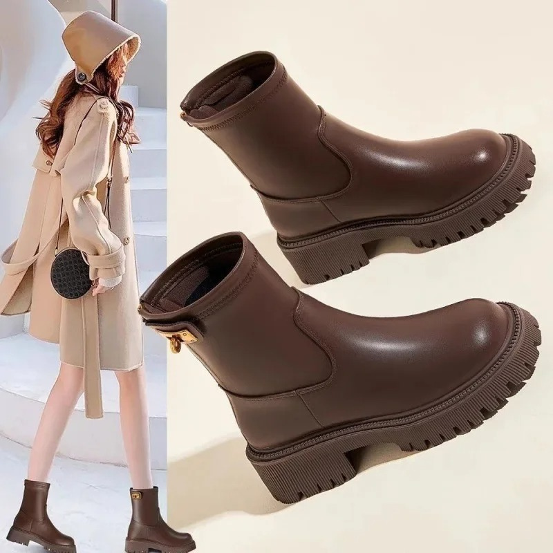 Ankle Boots for Women, Zippered, Sleek Design | Everyday Wear 0