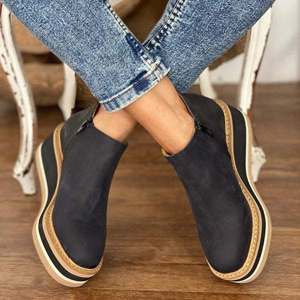 Ankle Boots for Women | Comfortable Platform Sole | 1