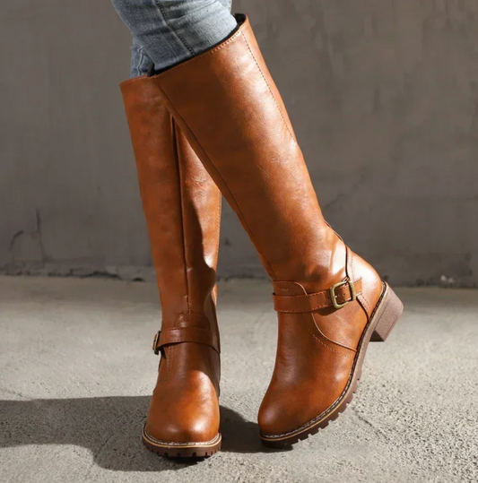 Ankle Height Boots for Women | Comfort and Functionality | Brown