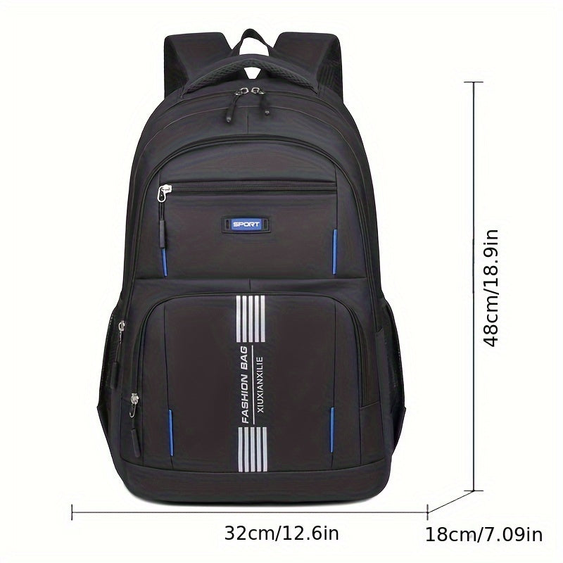Backpack for Work | Water-Resistant Design | Black1