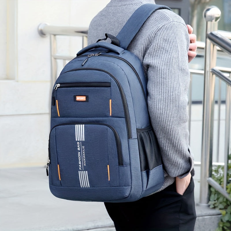 Backpack for Work | Water-Resistant Design | Blue1