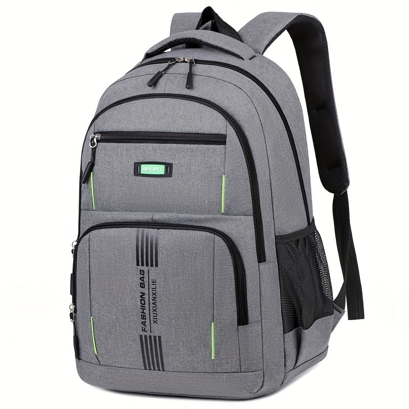 Backpack for Work | Water-Resistant Design | Gray