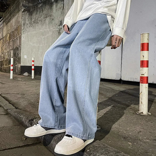 Baggy Jeans for Men | Relaxed Fit Wide Leg | Casual 0