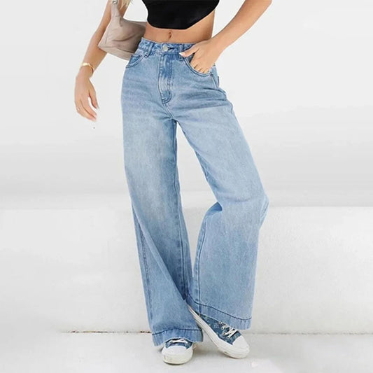 Baggy Jeans for Women, High Waist, Wide Fit | Casual 0