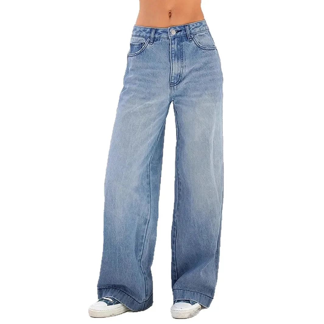 Baggy Jeans for Women, High Waist, Wide Fit | Casual 3