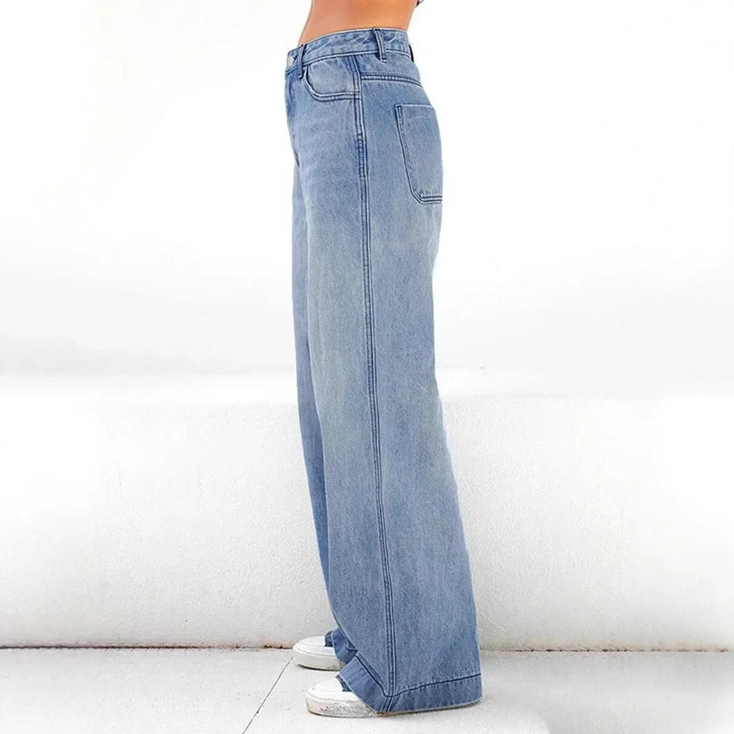 Baggy Jeans for Women, High Waist, Wide Fit | Casual 4