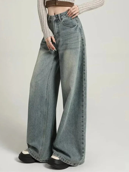 Baggy Jeans for Women | High Waist Relaxed Fit | 0