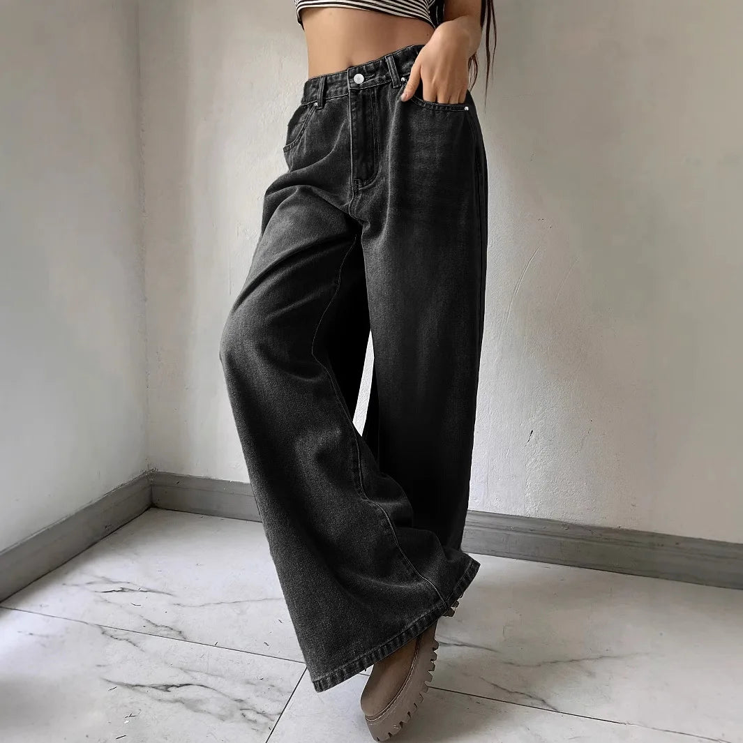 Baggy Jeans for Women | High Waist Wide Leg | Relaxed Fit 2