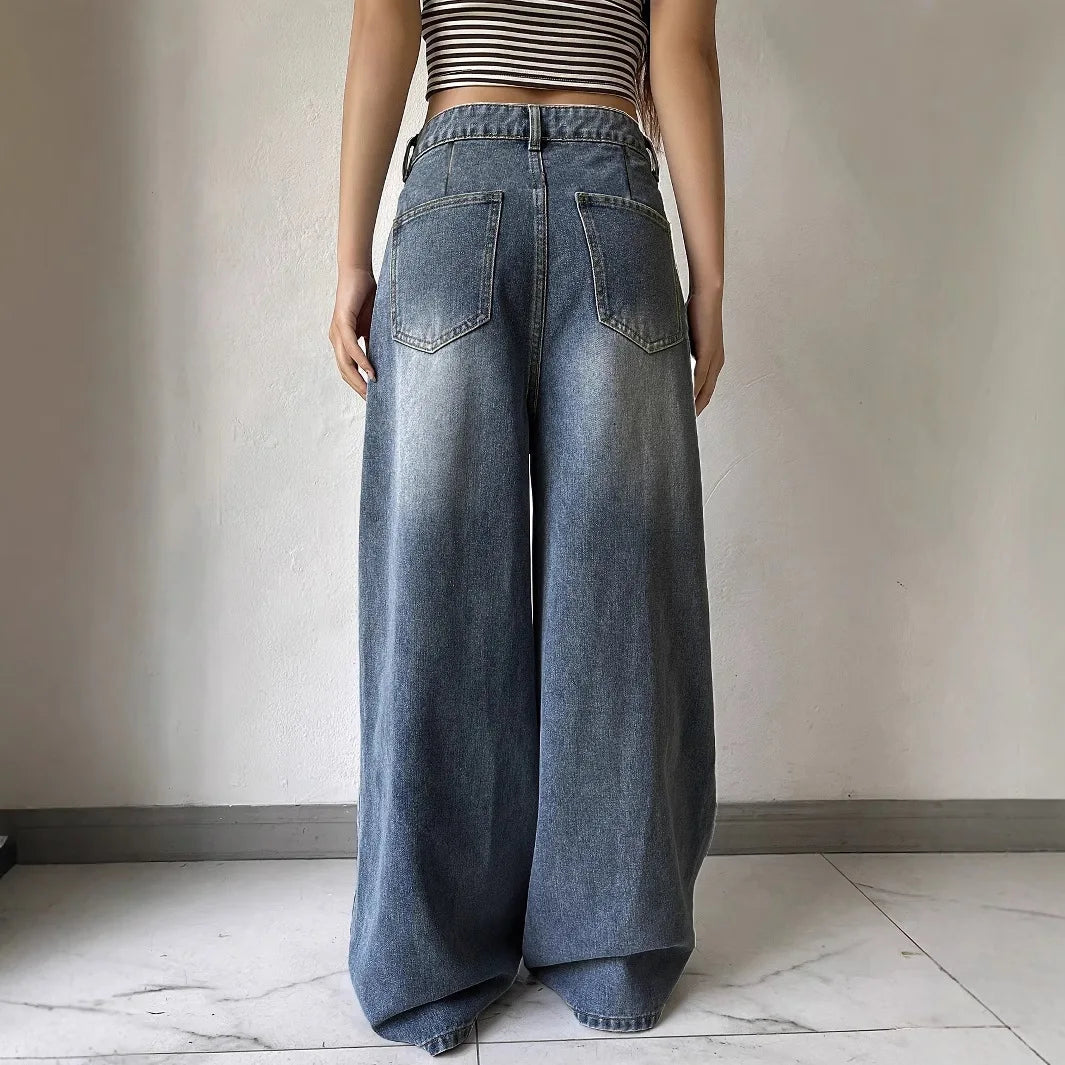 Baggy Jeans for Women | High Waist Wide Leg | Relaxed Fit 4