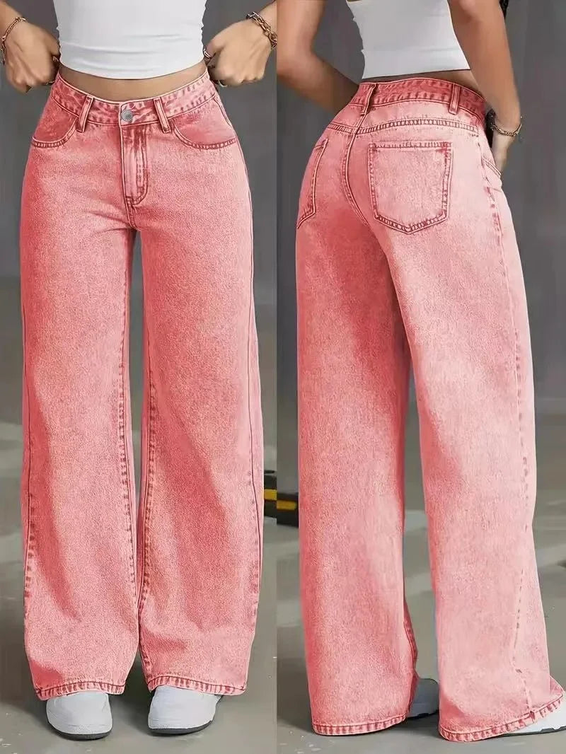 Baggy Jeans for Women | High Waist, Wide Leg | Casual Fit 0